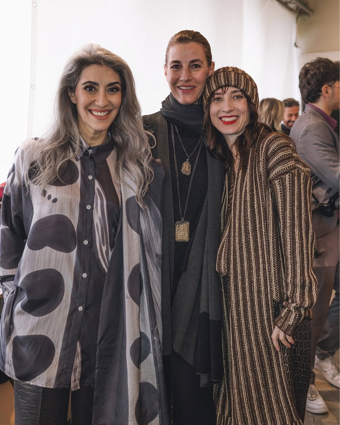 Valeria Sechi walks for Martino Midali FW25 at Milan Fashion Week
