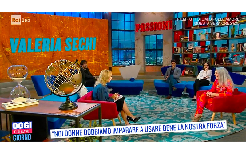 L'intervista di Serena Bortone a Valeria Sechi su Rai1 a Oggi è un altro giorno