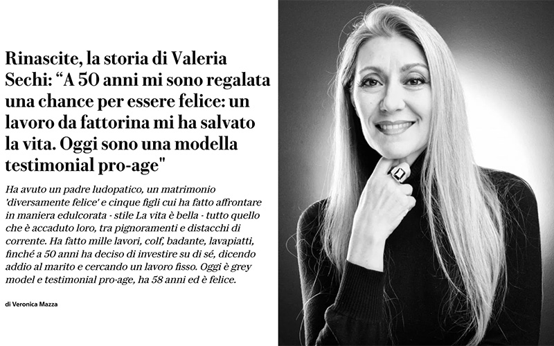 L'articolo de La Repubblica dell'8 Luglio 2024 su Valeria Sechi