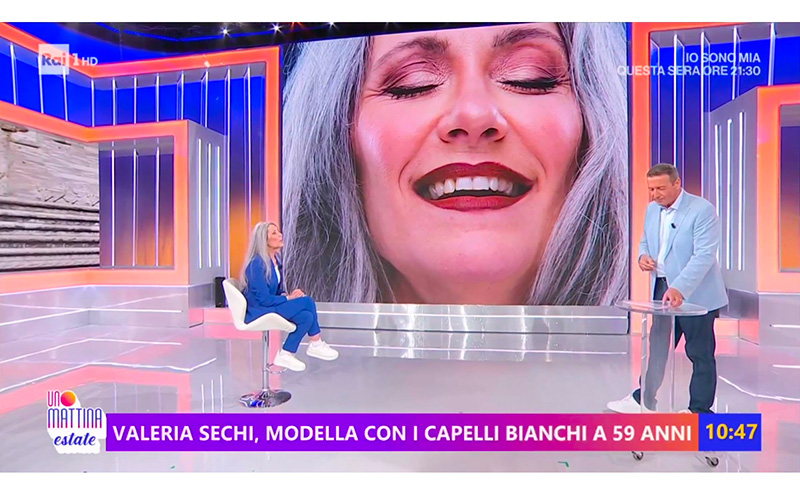 L'intervista di Valeria Sechi su RAI1 nella trasmissione Uno Mattina Estate
