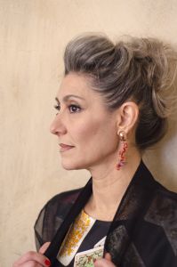Valeria Sechi wearing fashion clothes