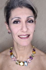 Valeria Sechi wearing jewels