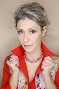 Valeria Sechi wearing jewels